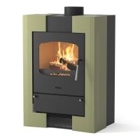 Kaminofen HS Flamingo ESPO I 9,2 kW Olive